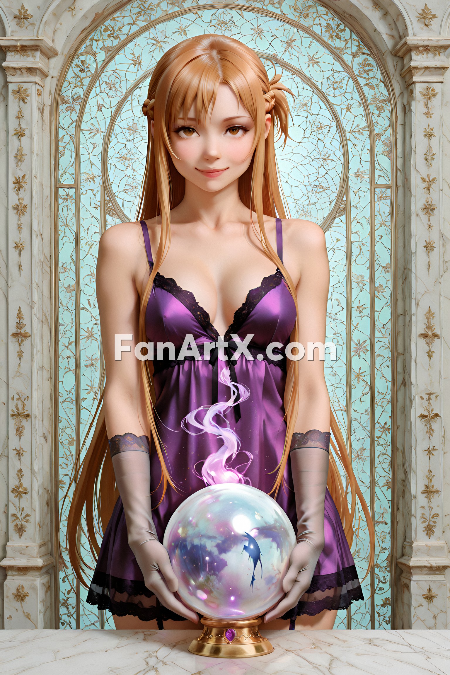 Sao Asuna Yuuki Fanart - Sword Art Online character 9465273